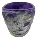 Purple, green & Silver Skull Box