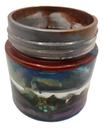 Colour Mash Stash/Trinket Jar with Screw-on Lid