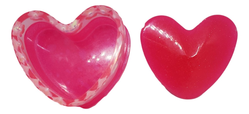 Pink Heart Trinket Box