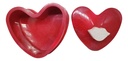 Deep Red Heart Trinket Box