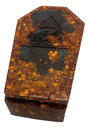 Copper Evil Eye Coffin Trinket Box