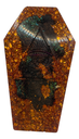 Copper Evil Eye Coffin Trinket Box