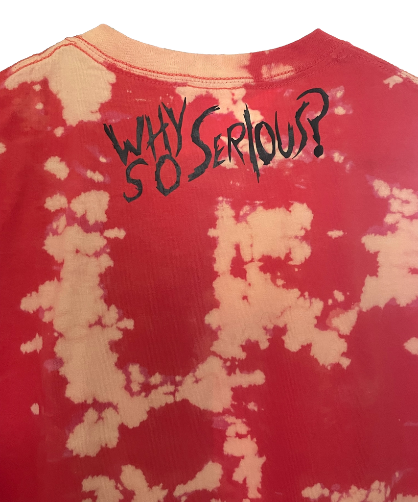 Orange Tye-Dye Tee - Joker - Why So Serious? - L