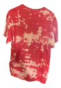 Orange Tye-Dye Bleach Blue Lighthouse - L