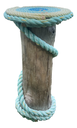 Fishing Rope Tall Side Table