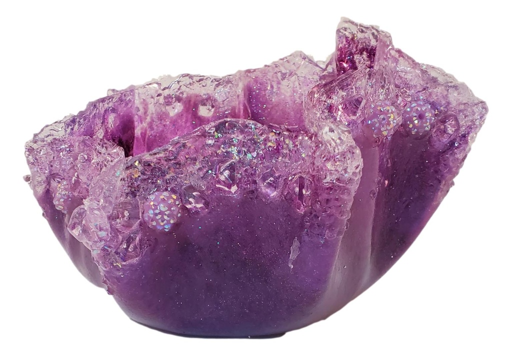 "Purple Glamour" Resin Vase/Bowl