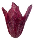 Burgundy Hanky Vase