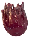 Burgundy Hanky Vase