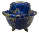 Stunning Blue & Gold Bathtub Soap Dish