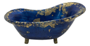 Stunning Blue & Gold Bathtub Soap Dish