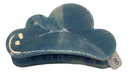 Blue & White Cloud Hair Clip