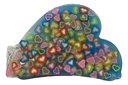 Blue Heart Hair Clip