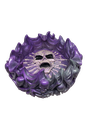Purple Skull Resin Ashtray