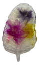 Colourful Feathers in a Resin Feather Tray