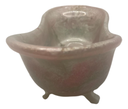 Soft Pink & Green Bathtub Soap Dish