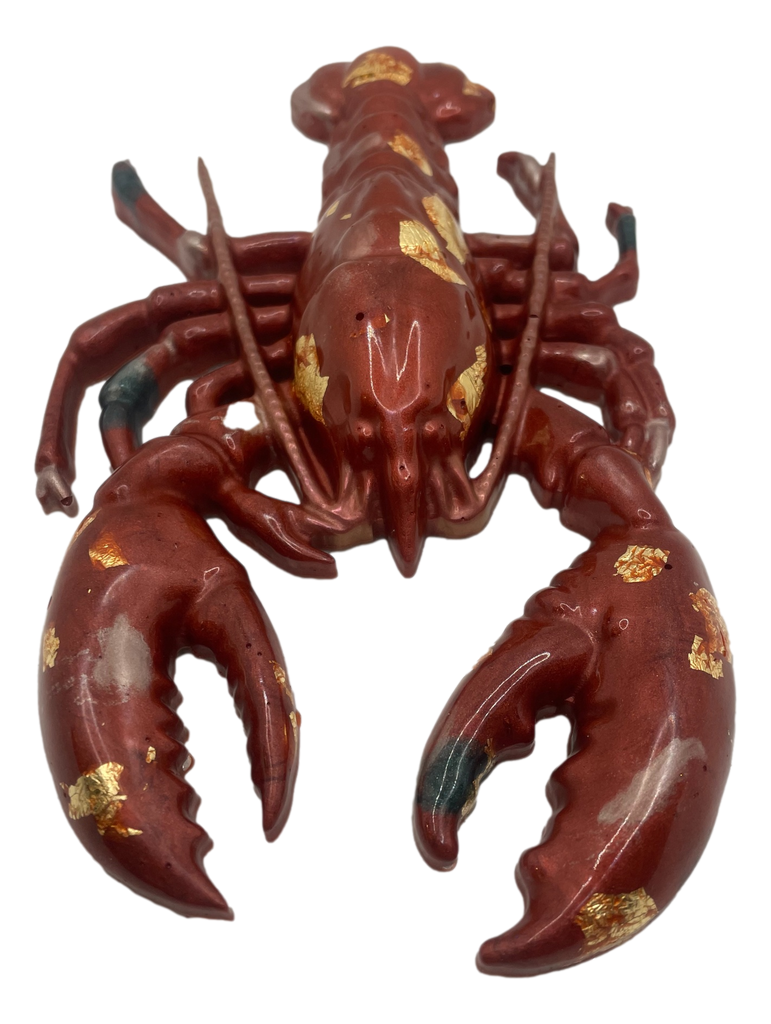 Deep Red Lobster Decor