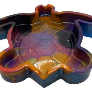 Multi-coloured Sea Turtle Tray/Ashtray