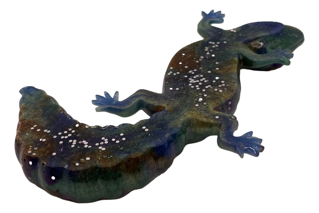 Beautiful Multi-coloured Fat Tailed Gecko