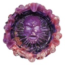 Skull Resin Ashtray - Pink/Purple