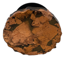 Copper Foil on Black Geode-shaped Phone Grip (copy)