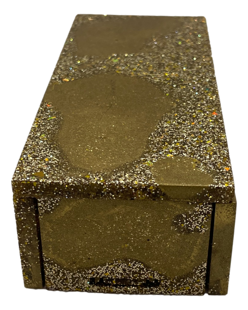 Stunning Storage Box in Rich Gold