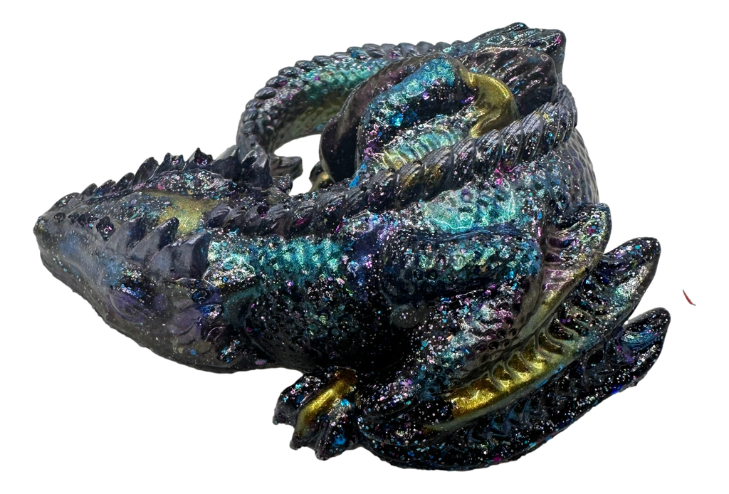 Stunning Shimmer Sleeping Dragon