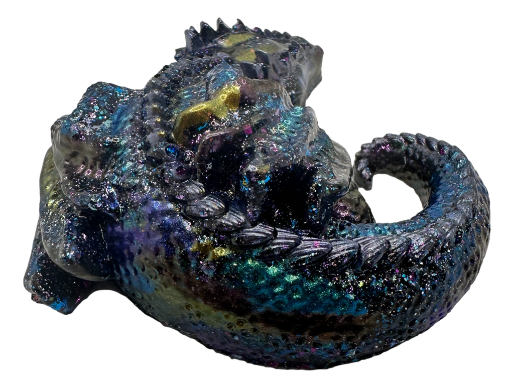 Stunning Shimmer Sleeping Dragon