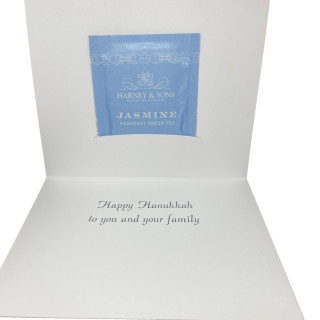 Happy Hanukkah Teacup Card