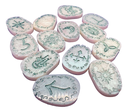 Soft Green 14 Piece Resin Rune Set