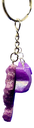 Purple Sea Horse Keychain