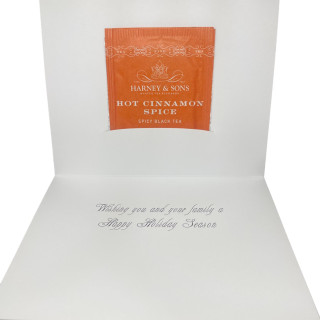 Happy Holidays Teacup Card