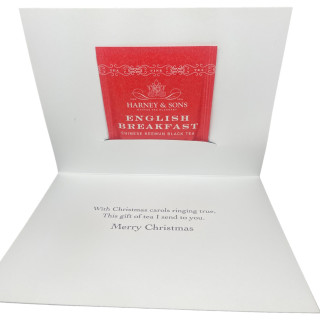 Christmas Music Sheet Teacup Card