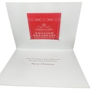 Christmas Music Sheet Teacup Card