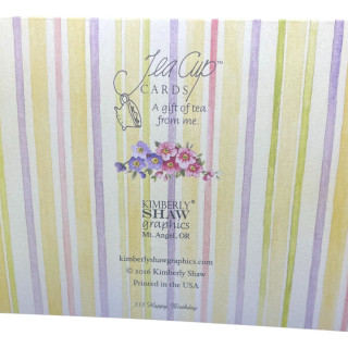 Happy Birthday Teacup Card