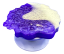 Purple & Cream Geode Phone Grip