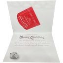 Cardinal Merry Christmas Teacup Card