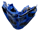 Blue Patchwork Fabric Bowl