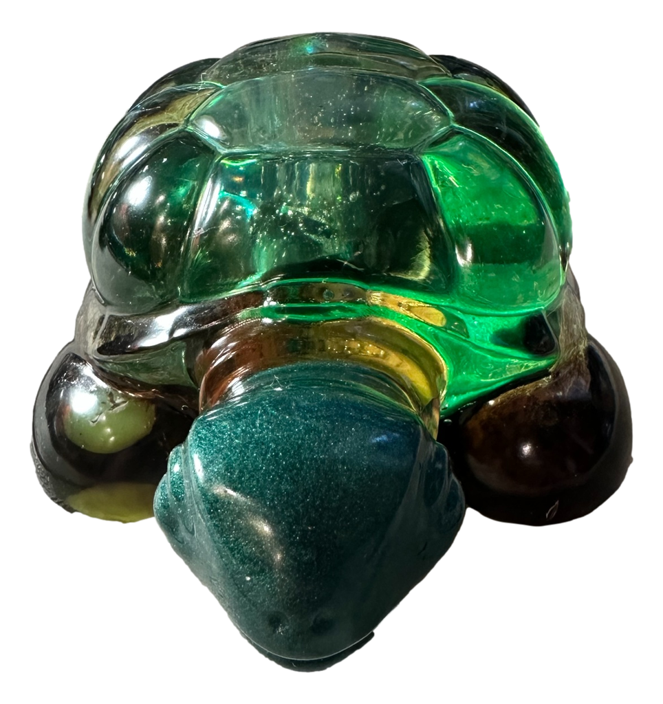 Large Swampy Resin Turtle