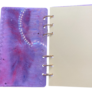 Pink and Purple Knitted Sweater Notebook