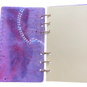 Pink and Purple Knitted Sweater Notebook
