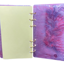 Pink and Purple Knitted Sweater Notebook