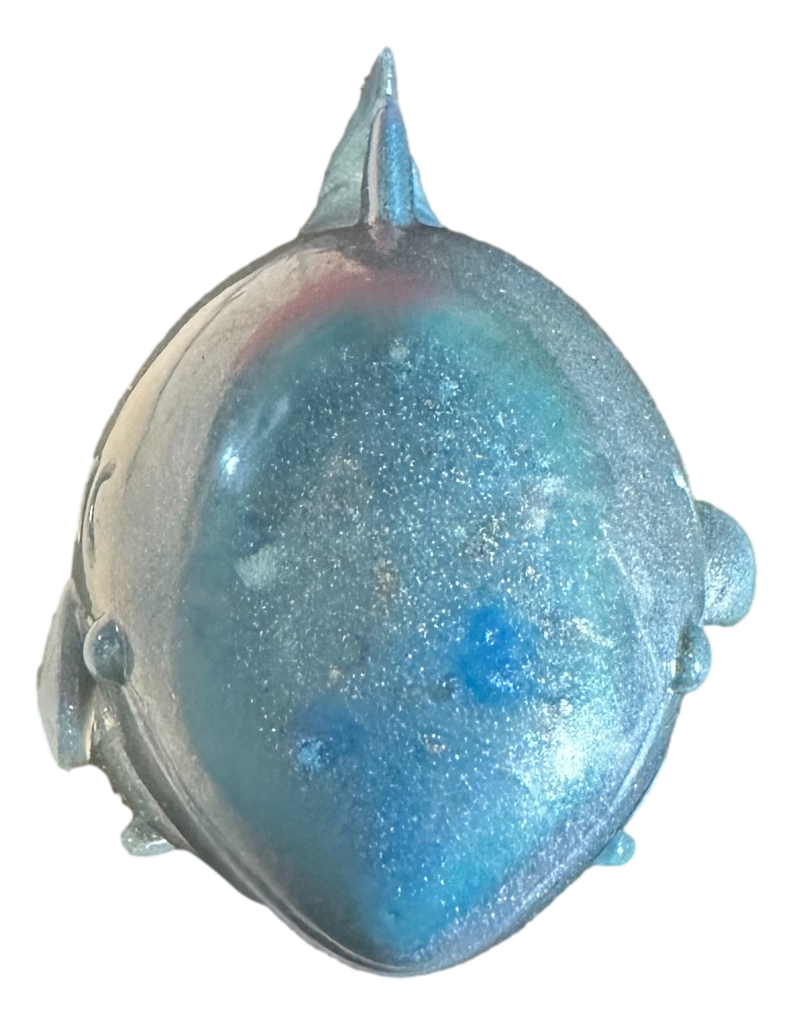 Blue/Grey Cartoon Resin Shark