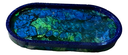 OMG! Green & Blue Trinket Tray