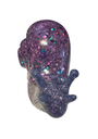 Purple Pizzazz Resin Snail