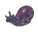 Purple Pizzazz Resin Snail