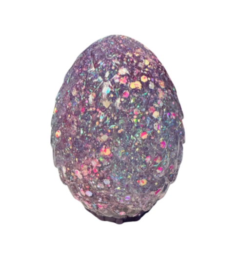 Enchanted Glitter Dragon Egg