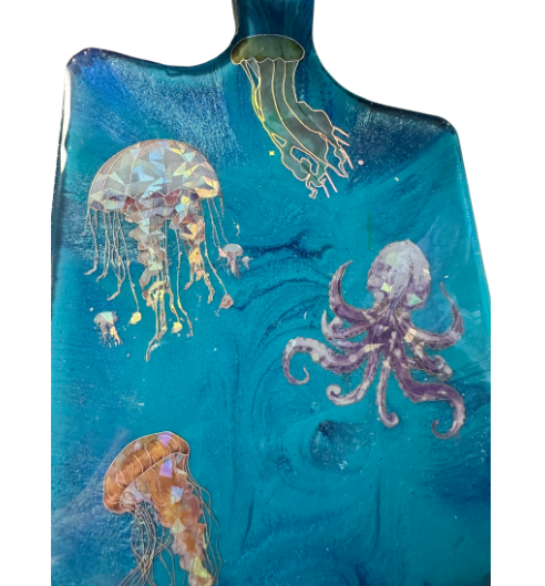 Wide Jellyfish Ocean Paddle for Hanging