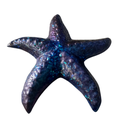 Rich Colour-shifting Blue Resin Starfish
