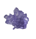 Translucent Purple Resin Cluster