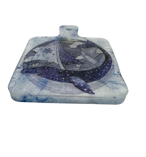 Whimsical Whale Tray